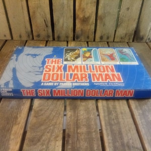 6 Million Dollar Man Board Game