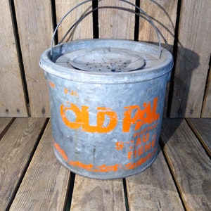 Vintage Bait Bucket -  Australia