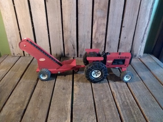 vintage tonka tractor