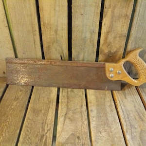 Vintage Hand Saw
