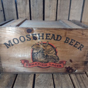 Moosehead Beer Crate - Etsy