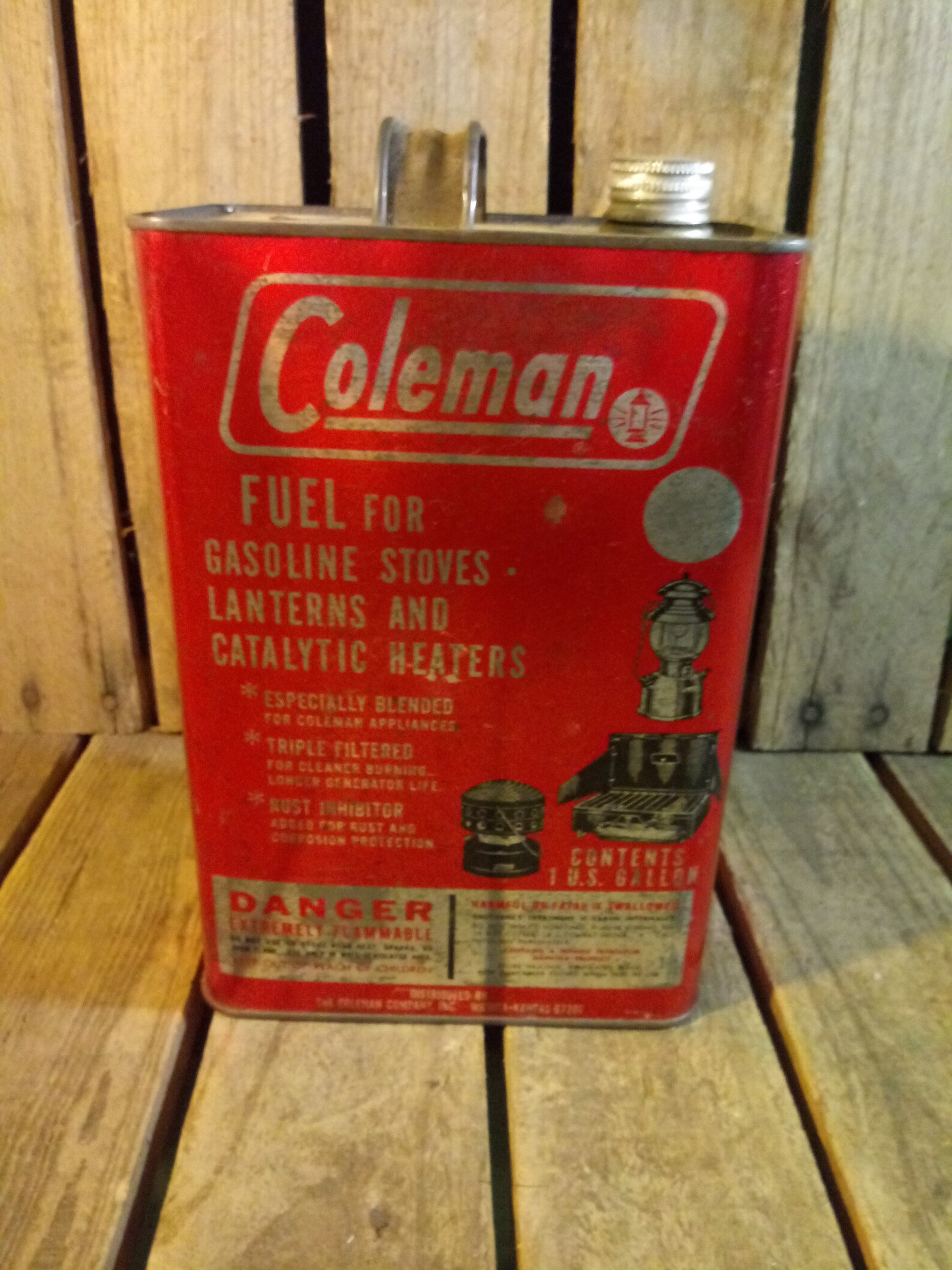 Vintage Coleman Fuel Can Etsy