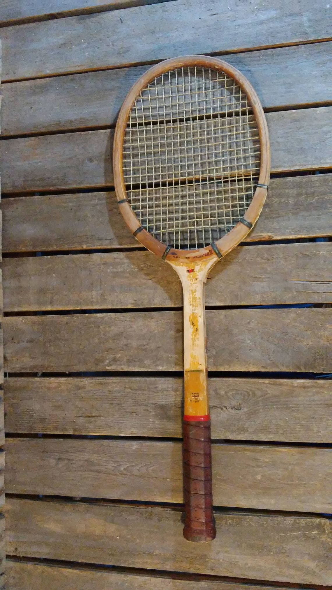 Vintage Tennis Racquet Etsy