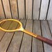 Raquette de tennis junior en bois Bancroft Winner vintage des