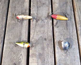 4 Vintage Fishing Lures