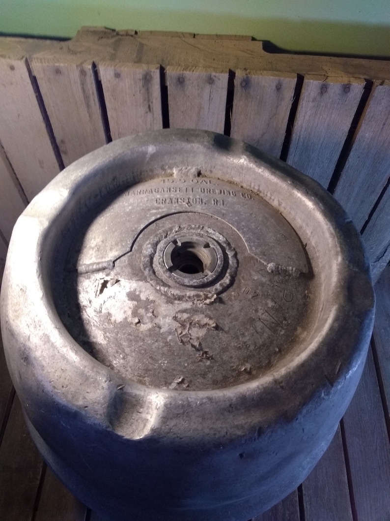 Vintage Beer Keg Narragansett Brewing Co Aluminum Beer Keg Etsy
