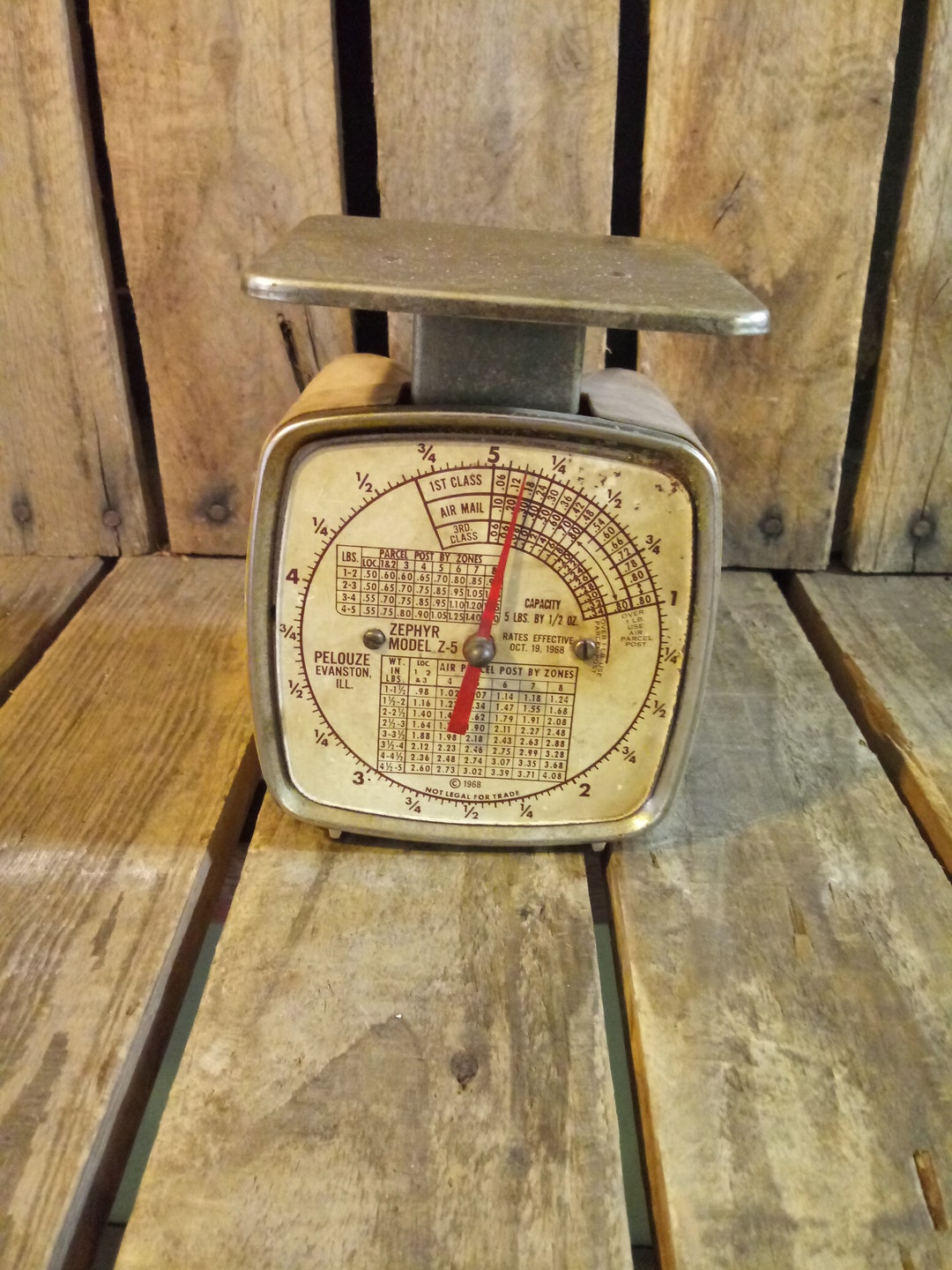 The United States POSTAL antique scale No.1 retro scale mail scales old  scales - Shop Smile Life Antique Items for Display - Pinkoi