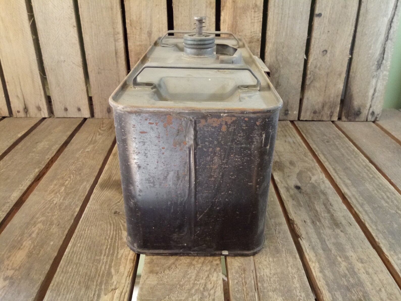 Antique Kerosene Tank Etsy