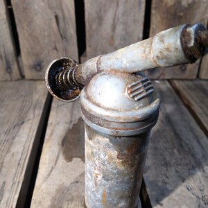 Vintage Rusty Grease Gun image 4
