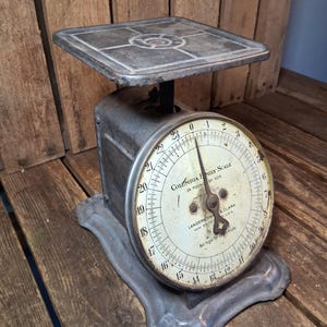 Antique Columbia Family Scale - Etsy