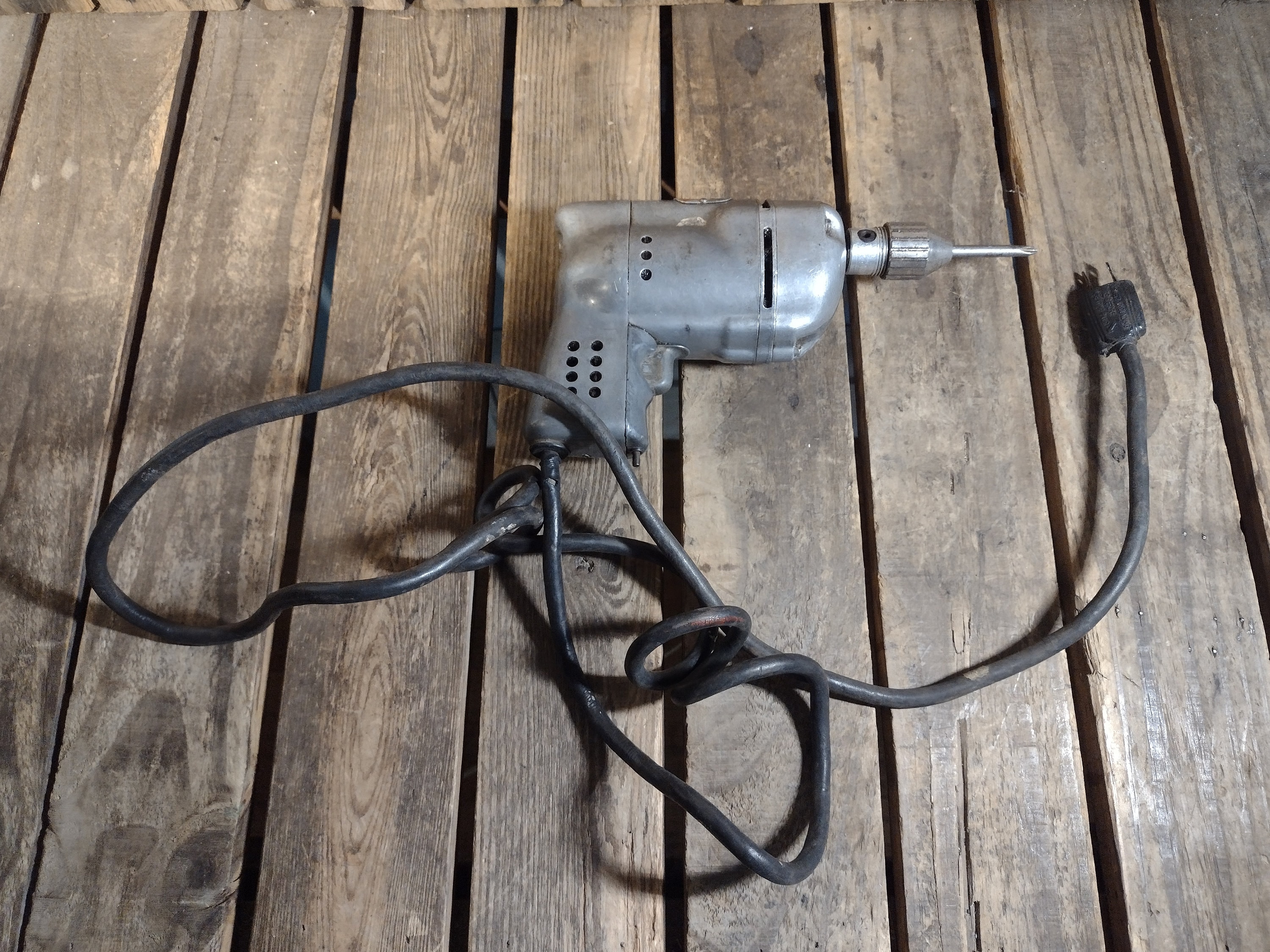 Vintage power drill hotsell