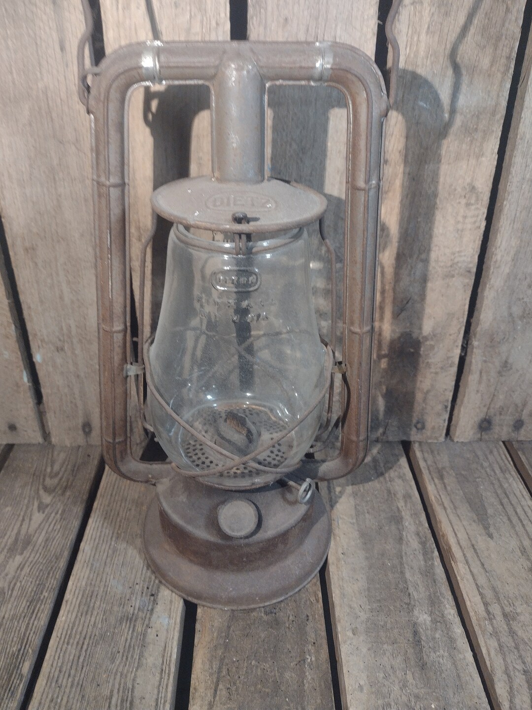 Antique Dietz Monarch Lantern - Etsy