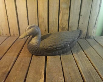 Señuelo de pato vintage Aiduk General Fibre Co (49,5 x 23 x 20 cm)