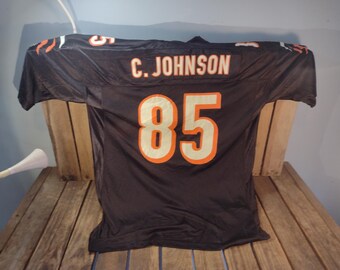 Vintage Reebok NFL Cincinnati Bengals Chad Johnson #85 Jersey XL
