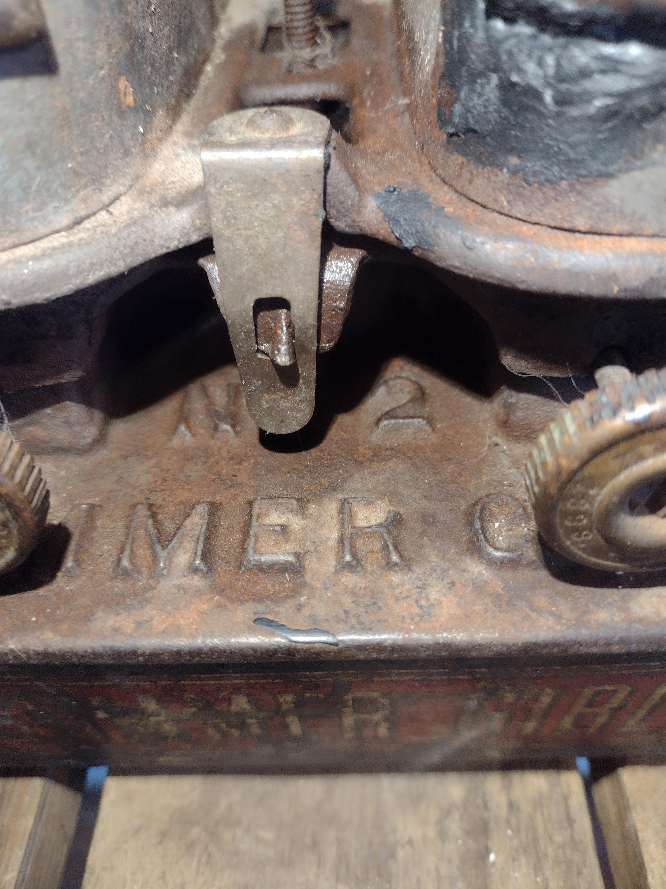 Antique Taylor & Boggis Summer Girl Stove: Rare Cast Iron Camping