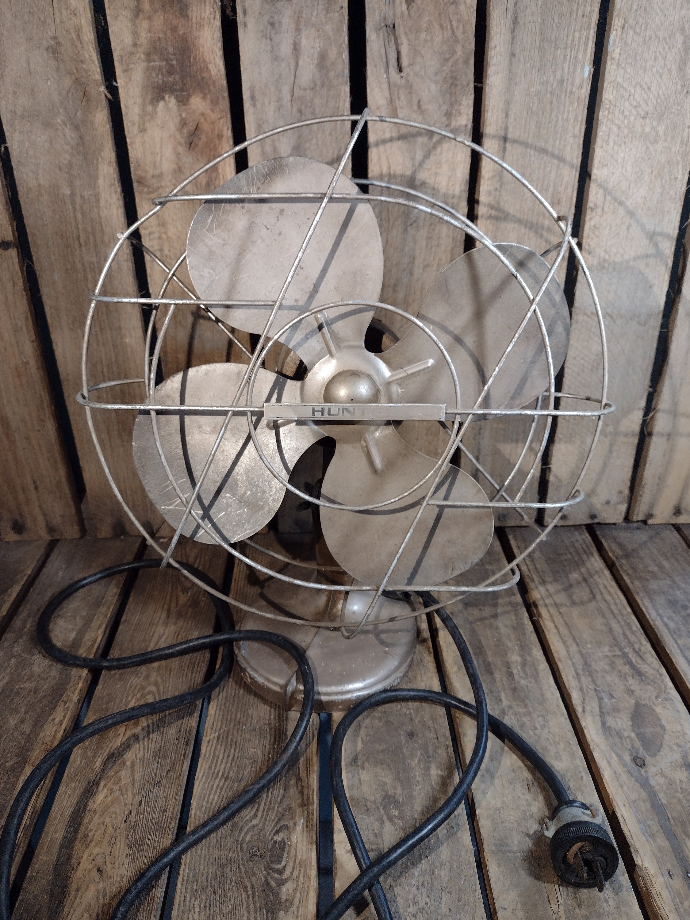 Vintage Broken Fan, Does Not Work, Decor or Parts Piece Only - Etsy