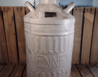 Antique 10 gallon Jenney Oil/Gas Can