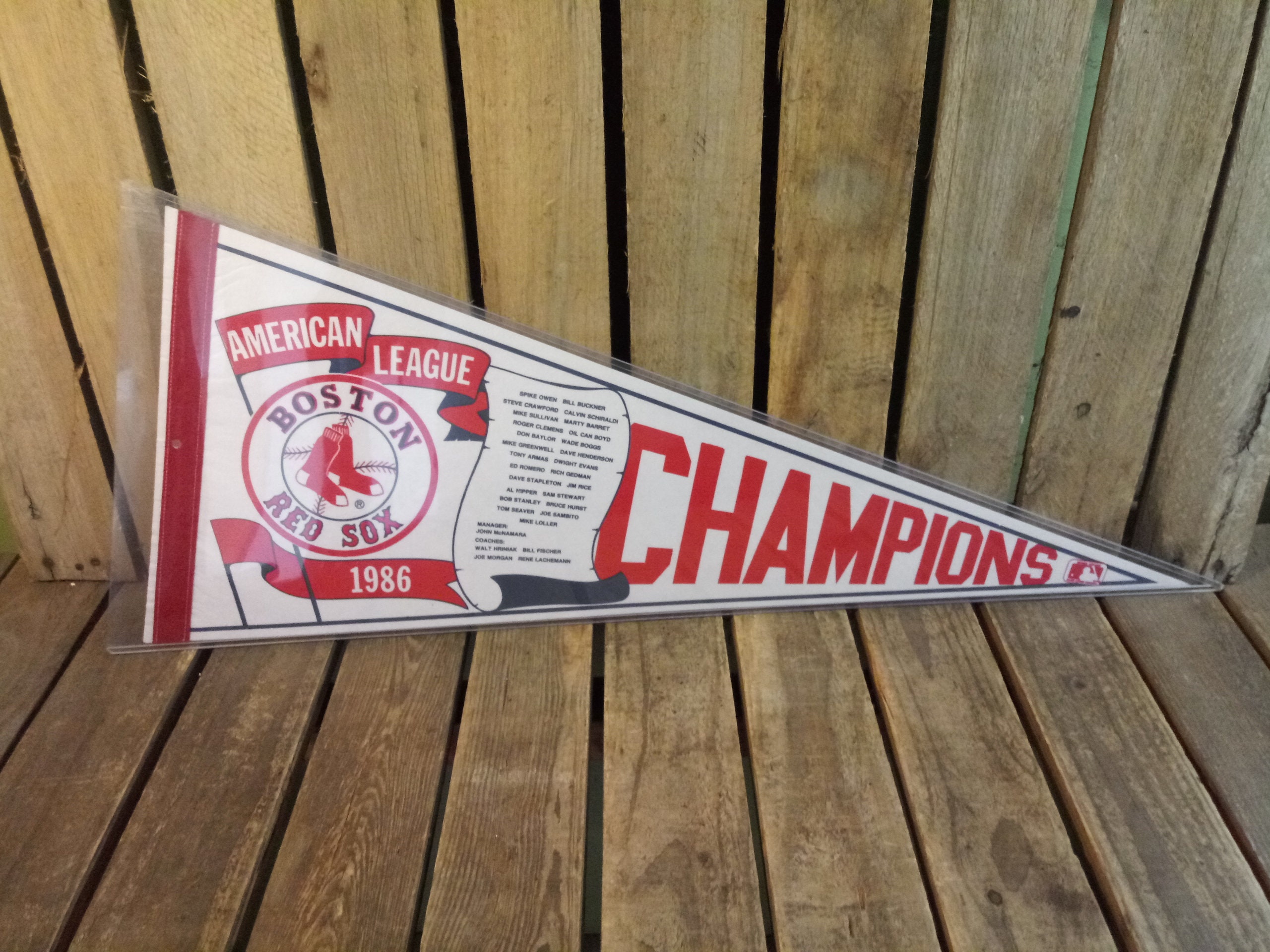 Vintage Baseball Pennant Etsy