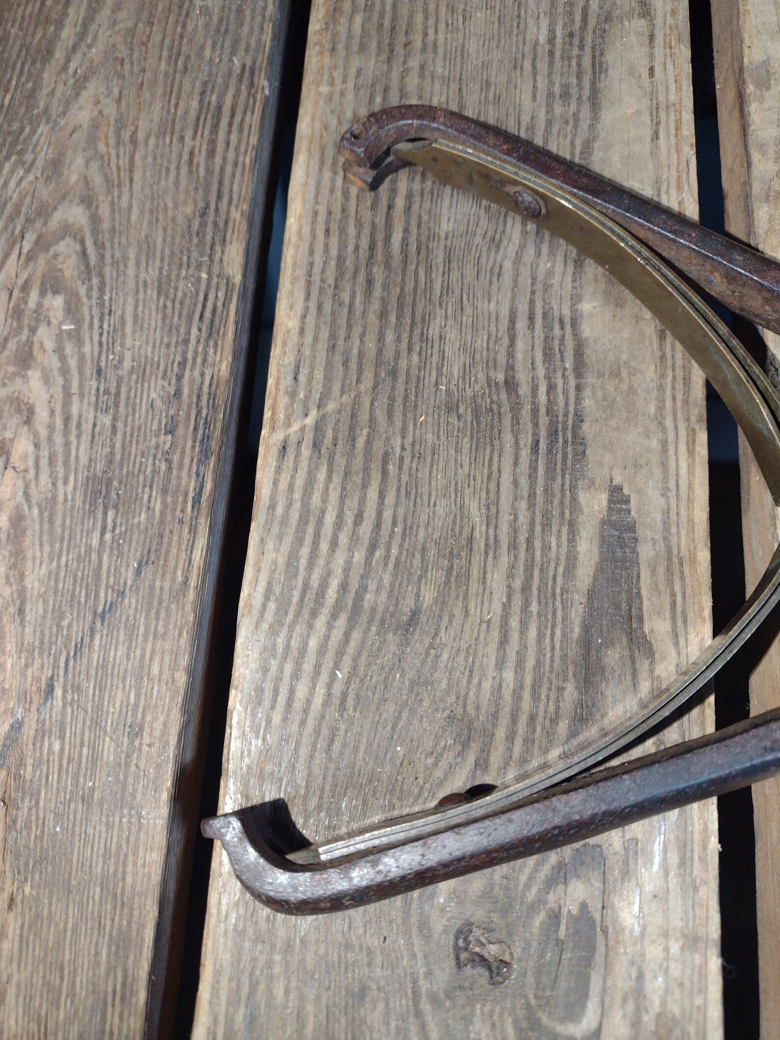 Antique Rusty Metal Hand Snips - Etsy