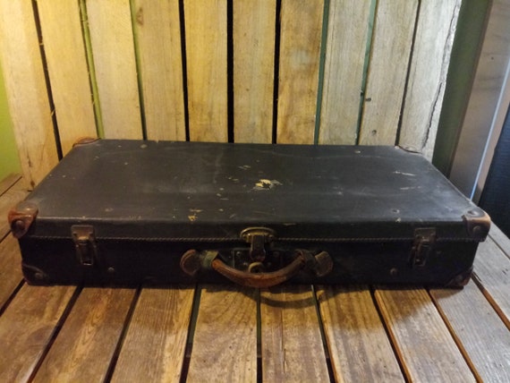 Antique Distressed Suitcase