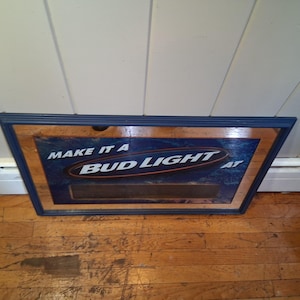 Bud Light Mirror - Etsy