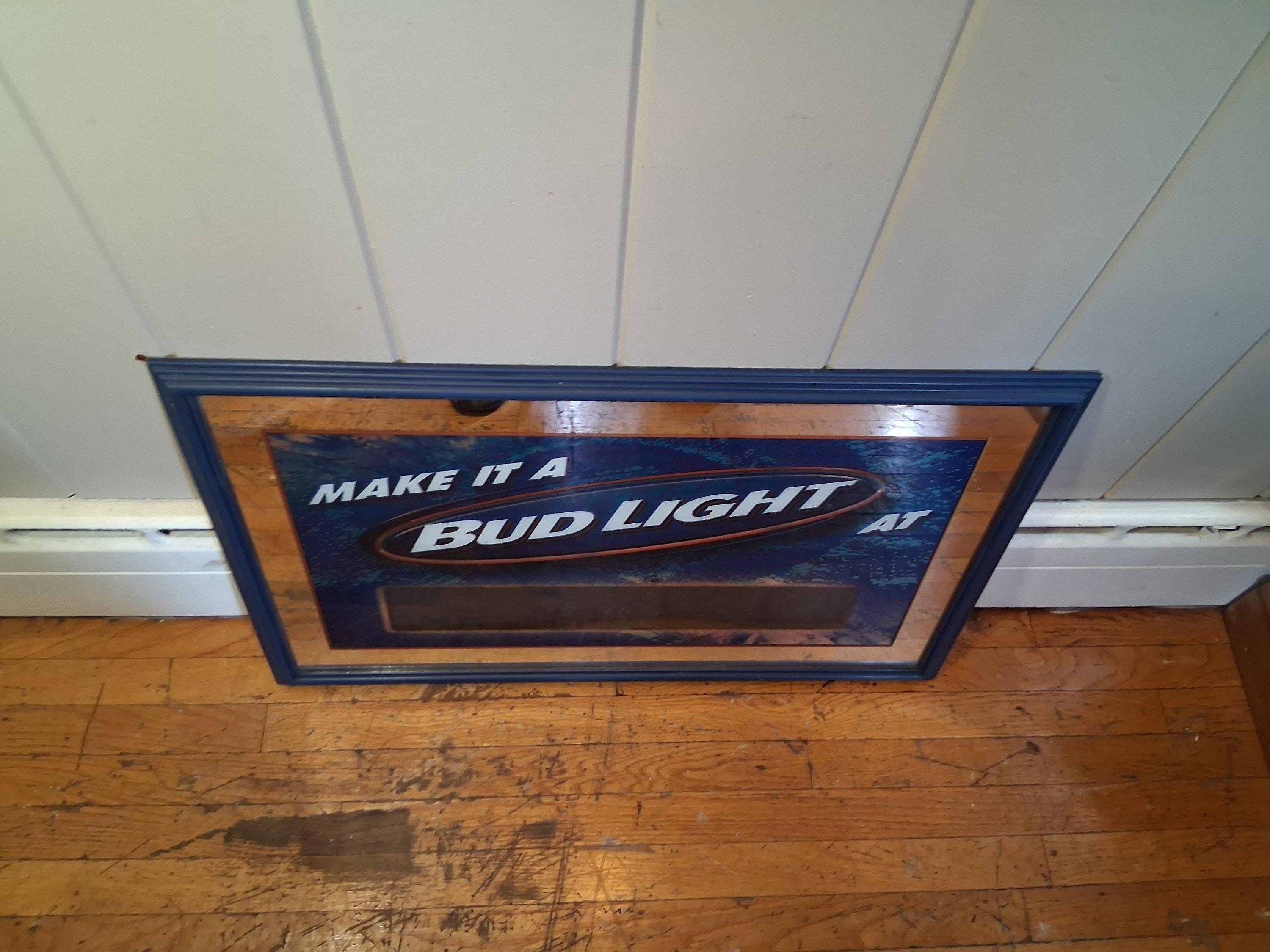 Bud Light Mirror - Etsy