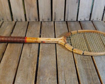 Raquette de tennis vintage en bois Imperial Tad Davis ... - eBay
