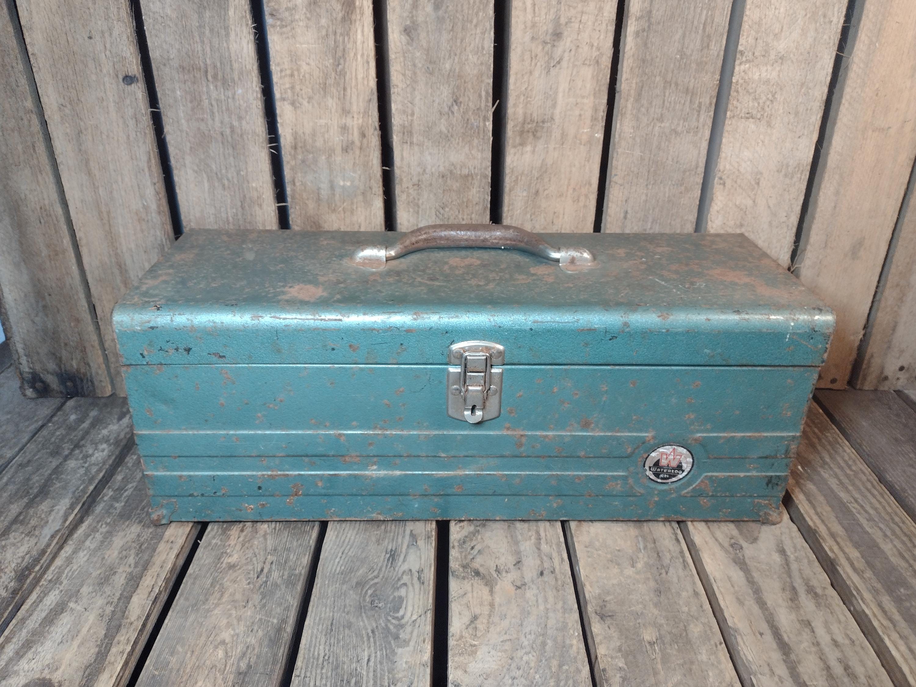 Vintage Waterloo Tool Box - Etsy