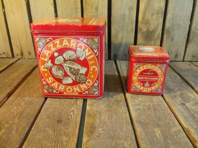 Vintage Candy Tin Cans Vintage Tin Cans