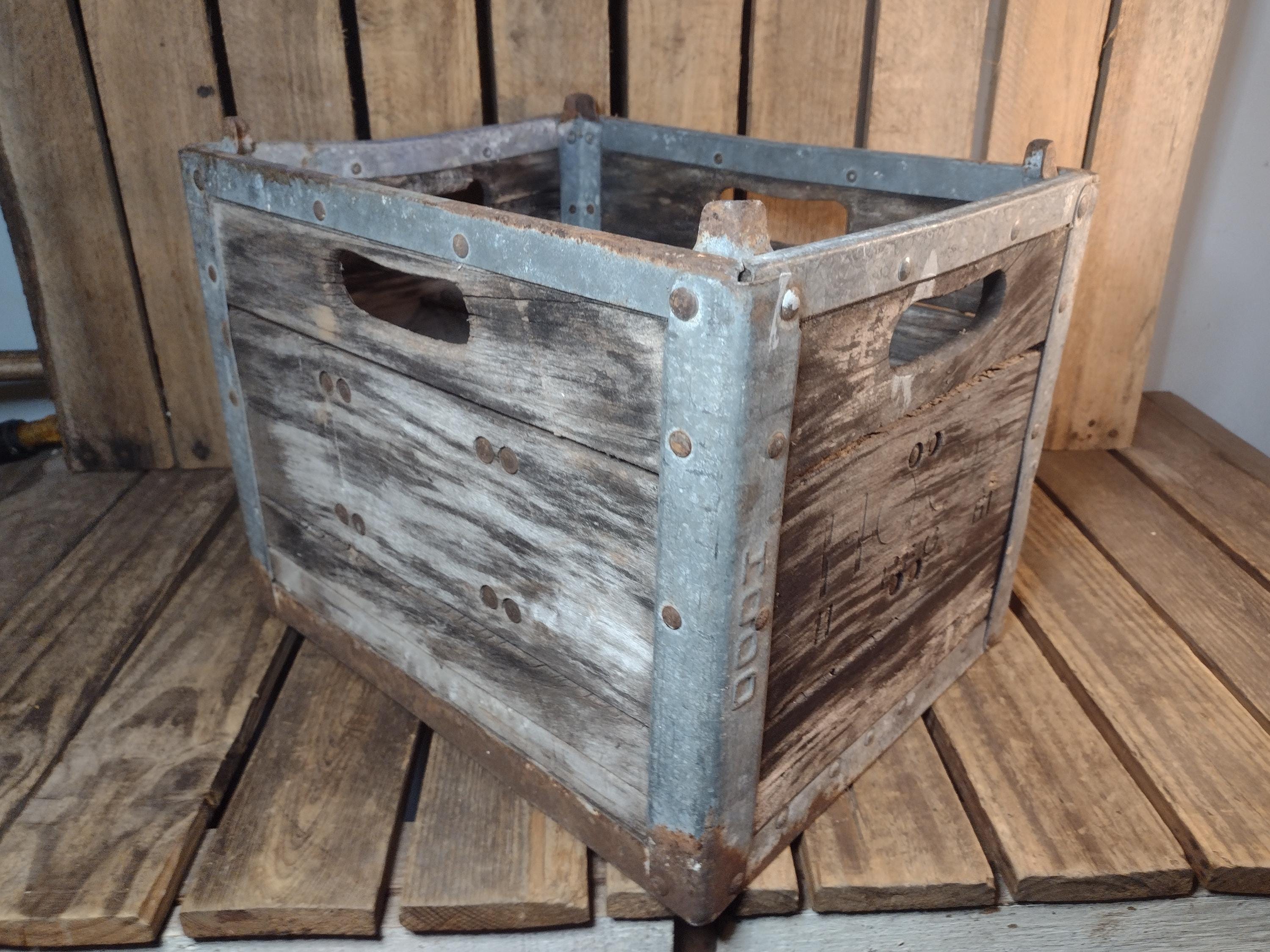 Old Wire Crate - Etsy