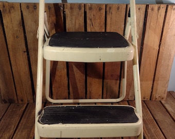 Cosco Kitchen Step Stool Lift up Seat Vintage Chair CHOICE - Etsy