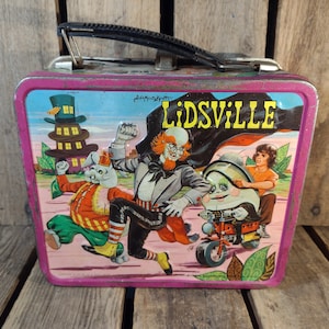 Vintage Lidsville Lunchbox No Thermos