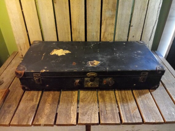 Antique Distressed Suitcase