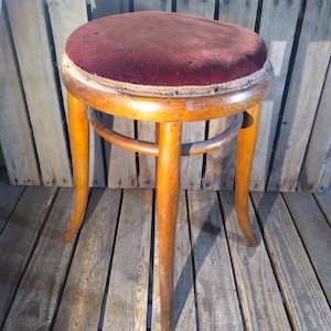 Antique Wooden Stool, Decor Piece Only