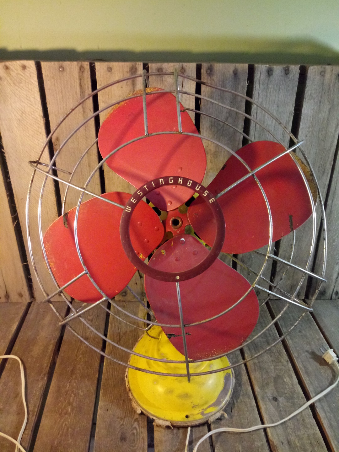 Vintage Westinghouse Fan Decor or Repair Piece Does Not Work Etsy