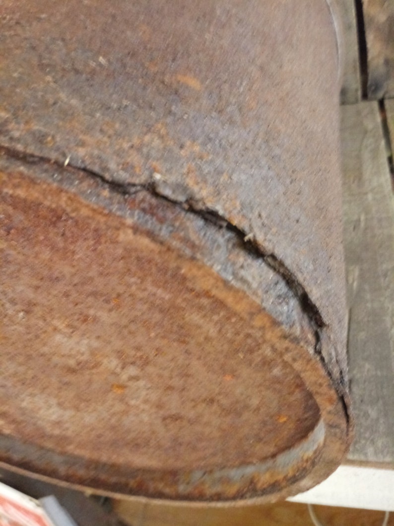 Rusty Milk Can This Can Is Really Rusty And Is Rusty off In Etsy