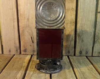 Antique Darkroom Lantern, Manhattan Optical Co Darkroom Lantern