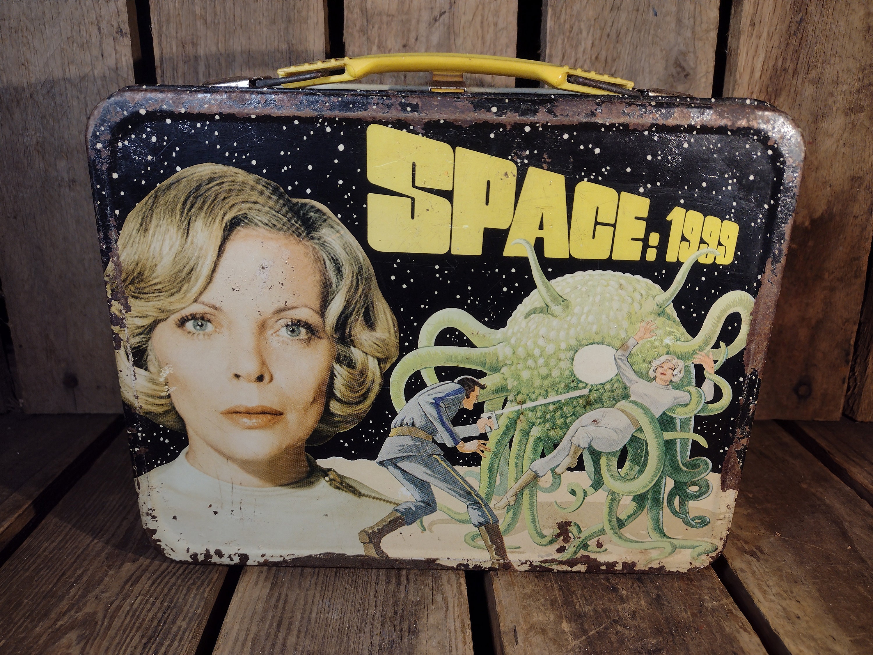 Original 1960s Thermos Space Lunchbox 