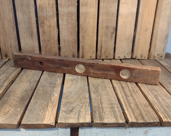 Antique Wooden Level