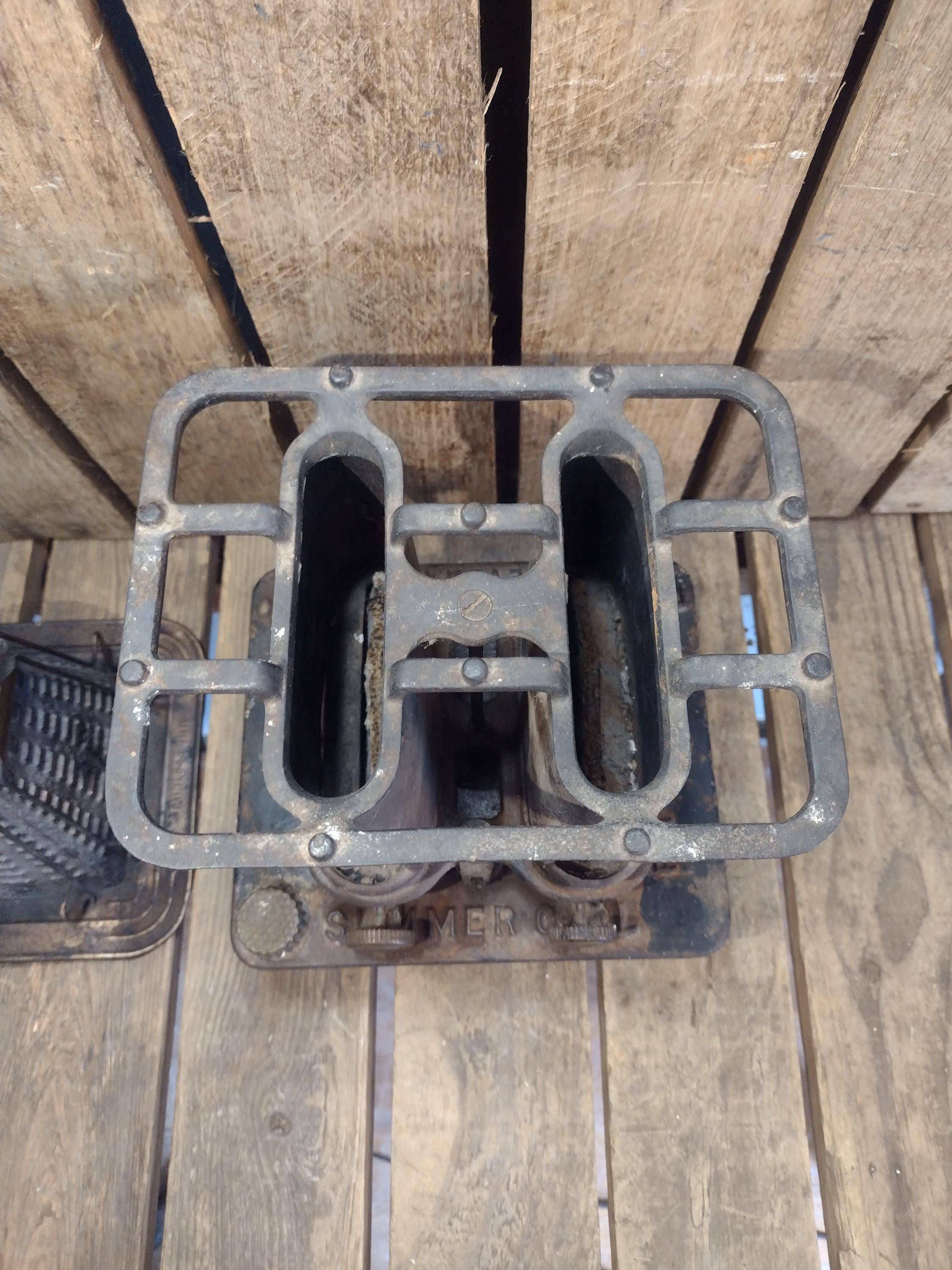 Antique Taylor & Boggis Summer Girl Stove: Rare Cast Iron Camping