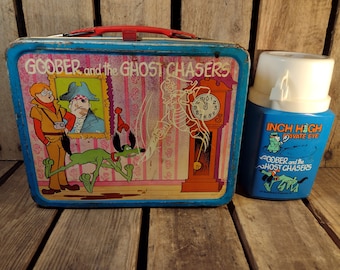Bocón Vintage Y El Cazafantasmas Con Termo