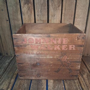 Johnnie Walker Crate - Etsy