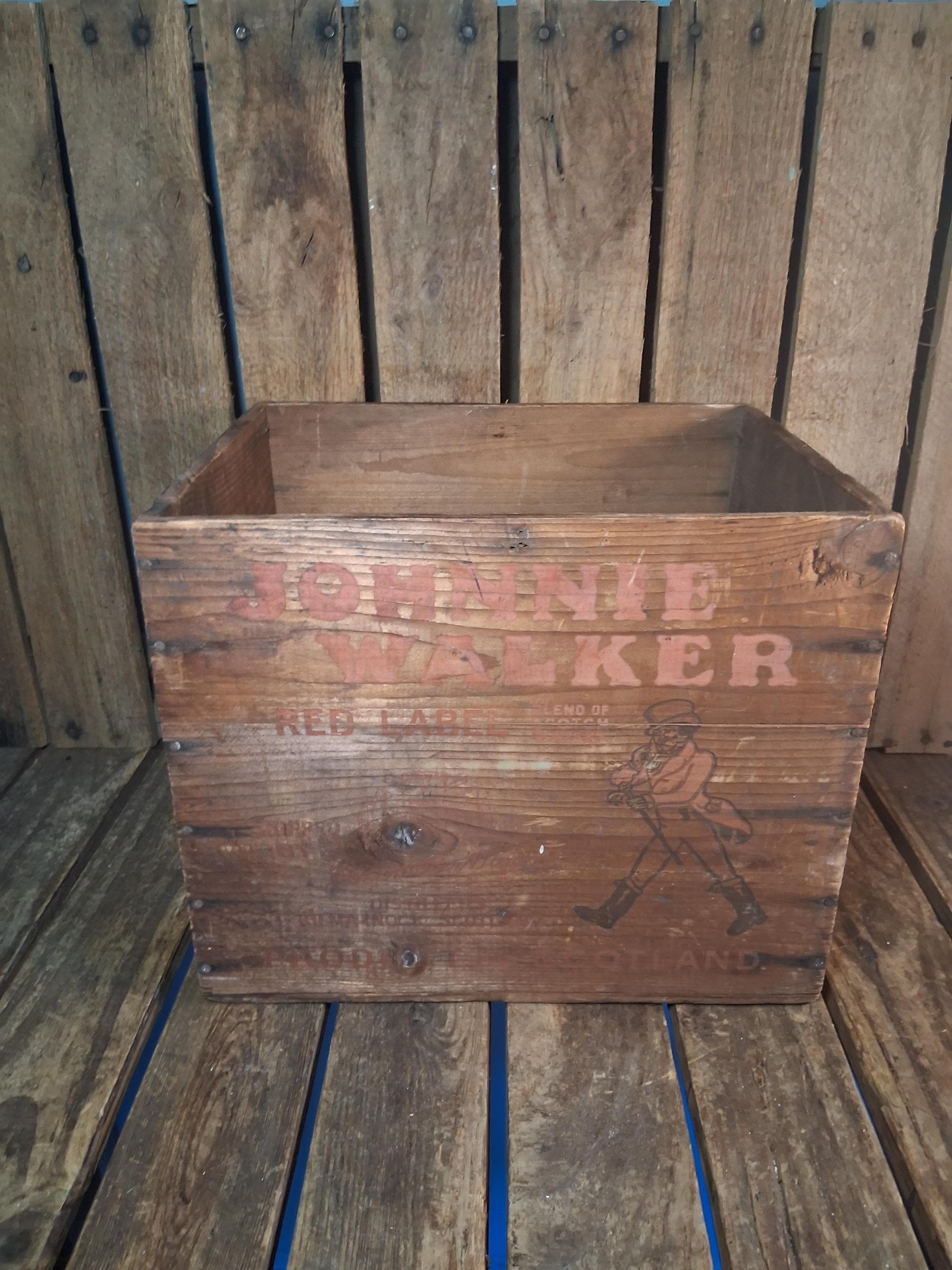 Johnnie Walker Crate - Etsy