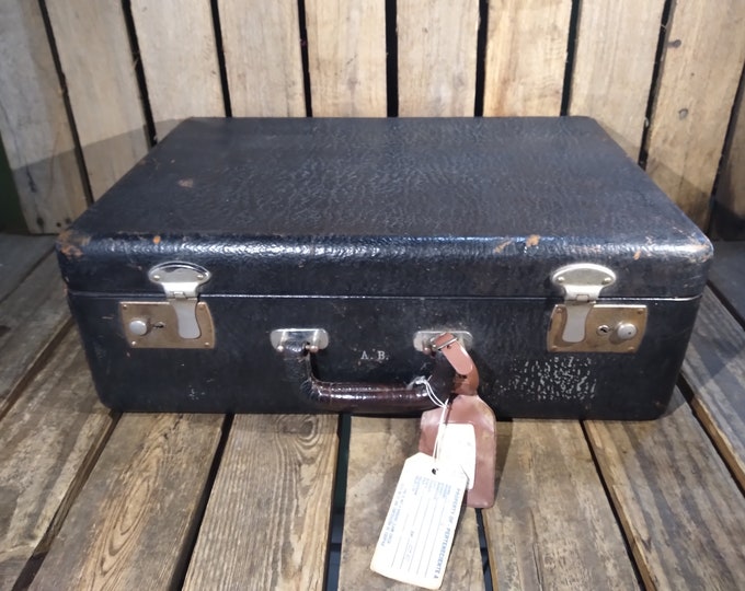 Vintage Distressed Suitcase