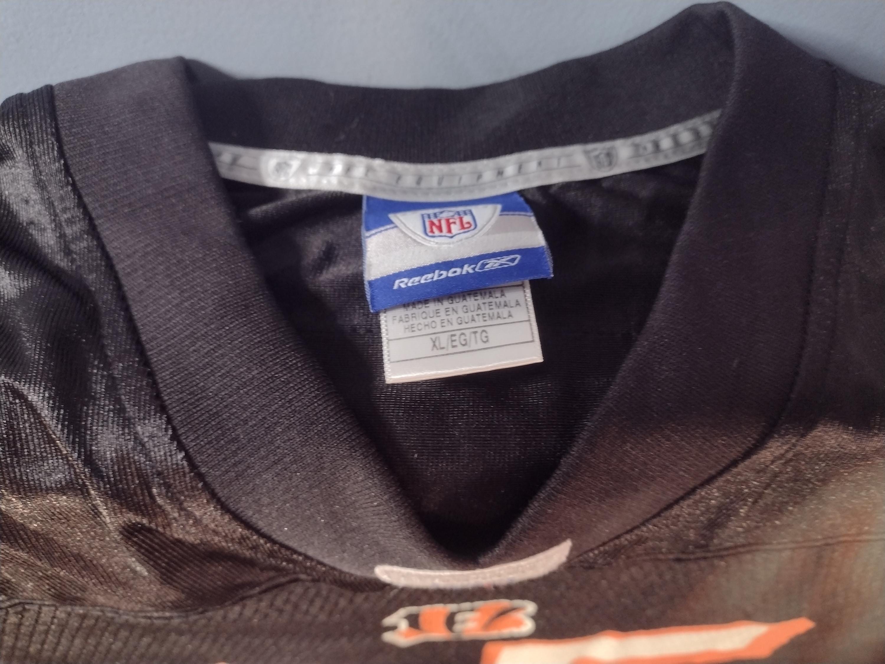 Vintage Reebok NFL Cincinnati Bengals Chad Johnson #85 Jersey XL
