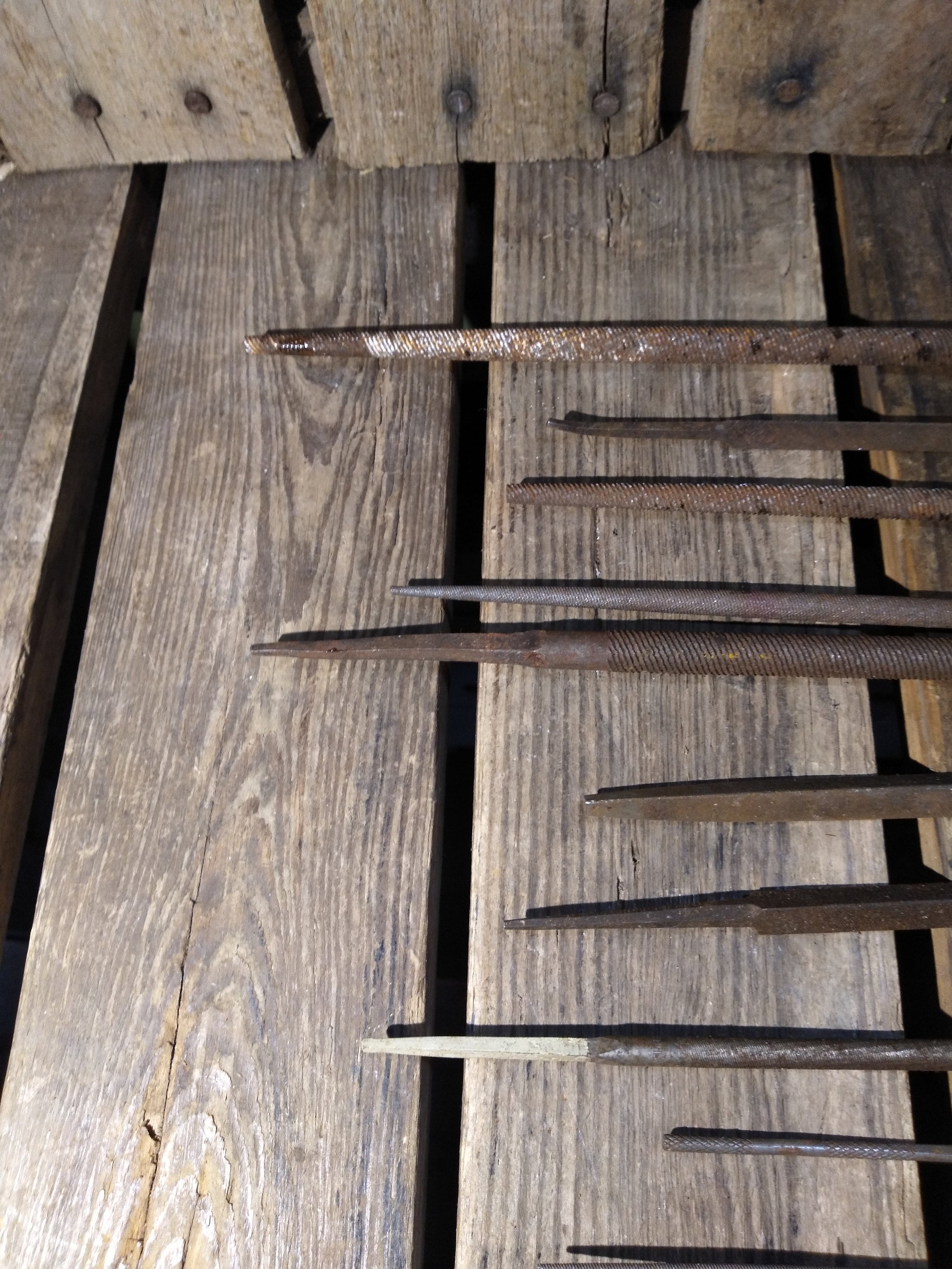 15 Vintage Rusty Files - Etsy