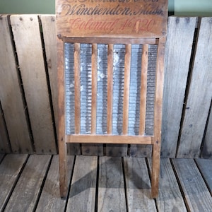 Antique Washboard