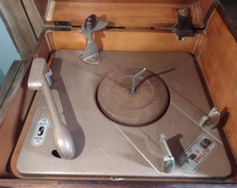 Consola Philco Tocadiscos Philco Antiguo Tocadiscos De Radio