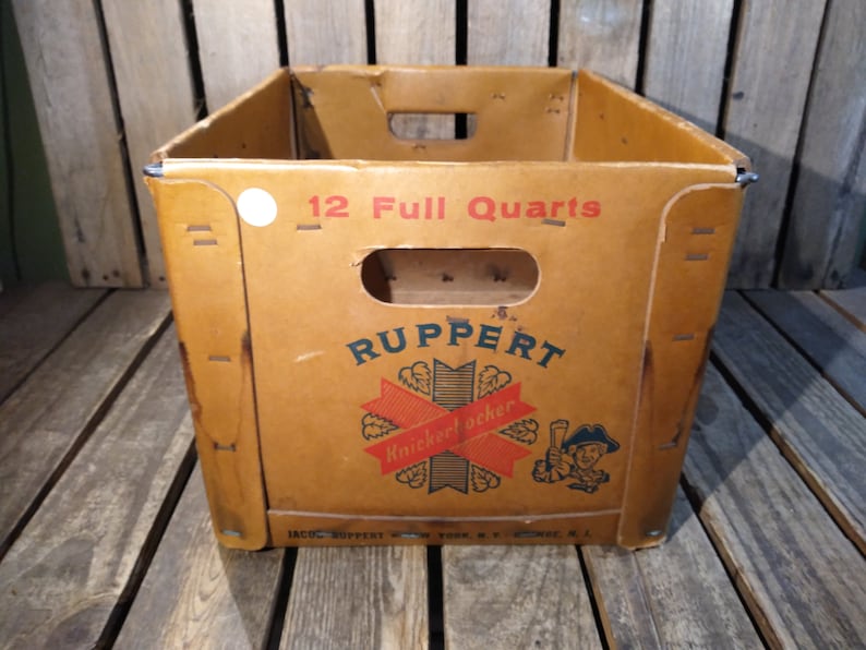 Vintage Beer Box Etsy