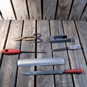 6 Vintage Rusty Tools